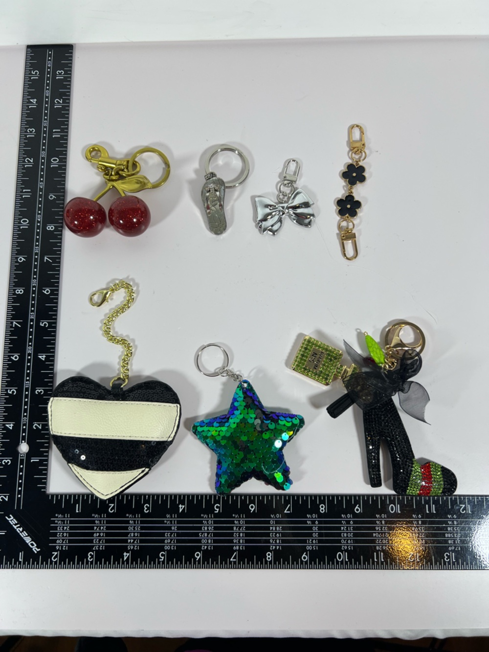 Keychain Charm Lot Y2K Cherry Star Heart Coin Pouch Bundle 7pc / 1 Brighton